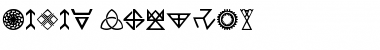 Download Pagan Symbols Font Download Pagan Symbols Font