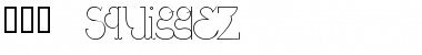 101! SquiggleZ Regular Font