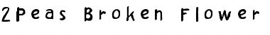 Download 2Peas Broken Flower Pot Font