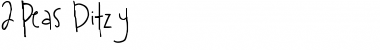 Download 2Peas Ditzy Font