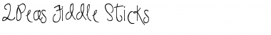 2Peas Fiddle Sticks Regular Font