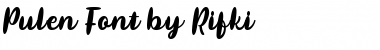 Pulen Regular Font