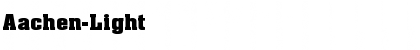 Download Aachen-Light Font