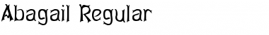 Abagail Regular Font