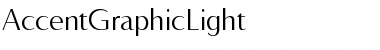 AccentGraphicLight Regular Font