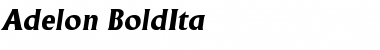 Download Adelon-BoldIta Font