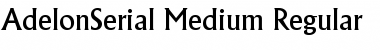 AdelonSerial-Medium&nbsp;Regular