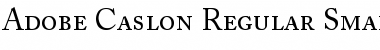 ACaslon RegularSC Regular Font