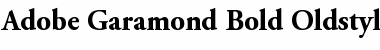 AGaramond BoldOsF Regular Font