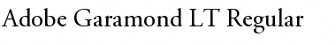 Download AGaramond LT Font