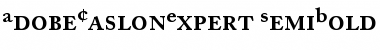 Download AdobeCaslonExpert-SemiBold Font Download AdobeCaslonExpert-SemiBold Font