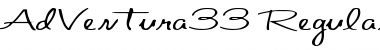AdVentura33 Regular Font
