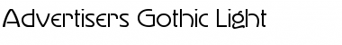 Download Advertisers Gothic Light Font Download Advertisers Gothic Light Font