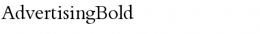 Download AdvertisingBold Font Download AdvertisingBold Font