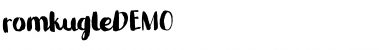 Download Romkugle DEMO Font Download Romkugle DEMO Font
