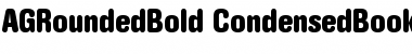 AGRoundedBold-CondensedBook Font