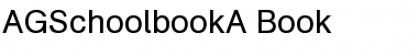AGSchoolbookA-Book Font