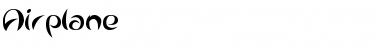 Download Airplane Font Download Airplane Font