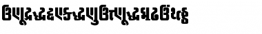 AkrutiGujAnkush Font