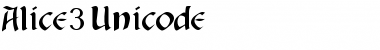 Download Alice3 Unicode Font Download Alice3 Unicode Font