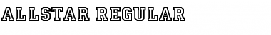 Allstar Regular Font