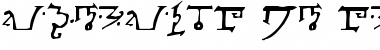 Alphabet of the Magi Regular Font