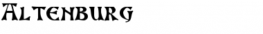 Download Altenburg Font Download Altenburg Font