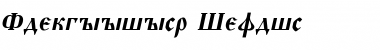 Altrussisch Italic Font