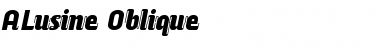 ALusine Font