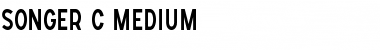 SONGER Condensed Medium Font