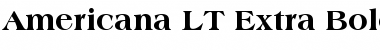 Download Americana LT ExtraBold Font Download Americana LT ExtraBold Font