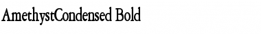 AmethystCondensed Bold