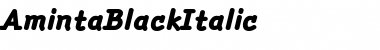 Download AmintaBlackItalic Font Download AmintaBlackItalic Font