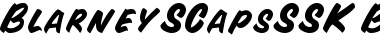 BlarneySCapsSSK Bold Font