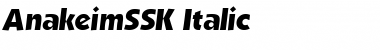 AnakeimSSK Italic