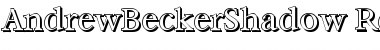 Download AndrewBeckerShadow Font