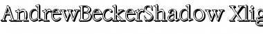 Download AndrewBeckerShadow-Xlight Font