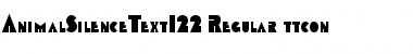 AnimalSilenceText122 Regular AnimalSilenceText122 Regular