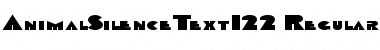 AnimalSilenceText122 Regular AnimalSilenceText122 Regular