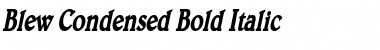 Download Blew Condensed Font