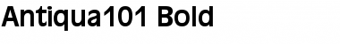 Antiqua101 Bold Font