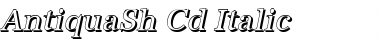 AntiquaSh-Cd Italic Font