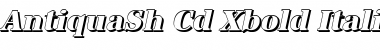 AntiquaSh-Cd-Xbold Italic