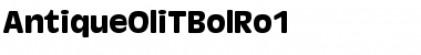 AntiqueOliTBolRo1 Regular Font