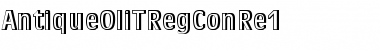Download AntiqueOliTRegConRe1 Font