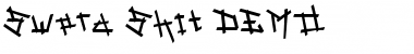 Download Sword Shit DEMO Font Download Sword Shit DEMO Font