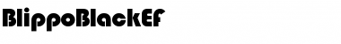 BlippoBlackEF Regular Font