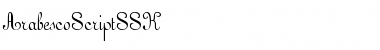 ArabescoScriptSSK Regular Font ArabescoScriptSSK Regular Font
