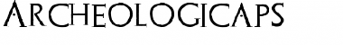 Download Archeologicaps Font Download Archeologicaps Font