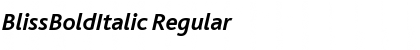 Download BlissBoldItalic Font Download BlissBoldItalic Font